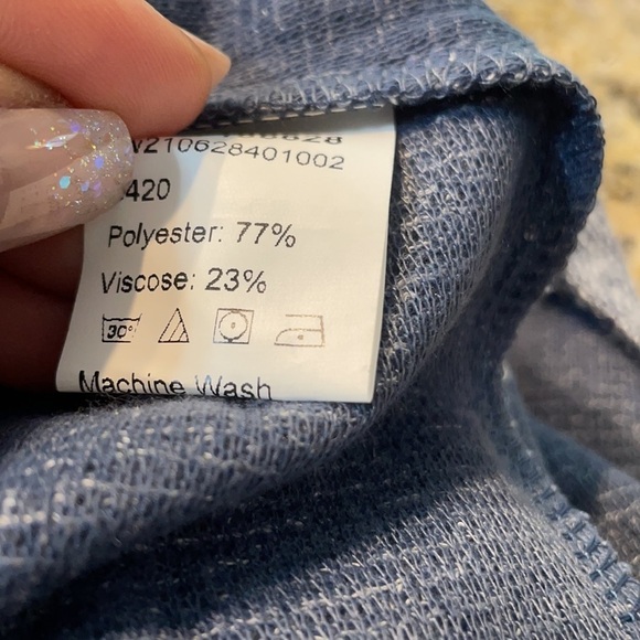 Maxi  Side Split Gray Sweater Skirt - Picture 15 of 15